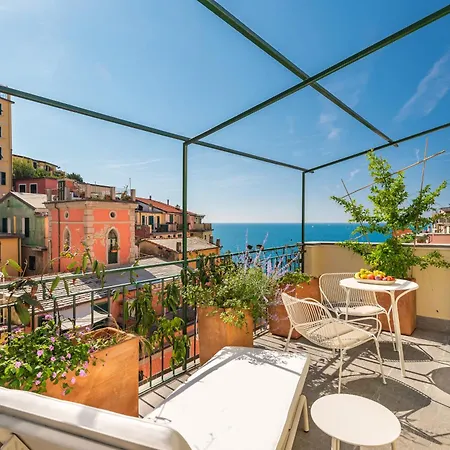 Appartement La Vista Di Marina By The First à Riomaggiore Extérieur photo